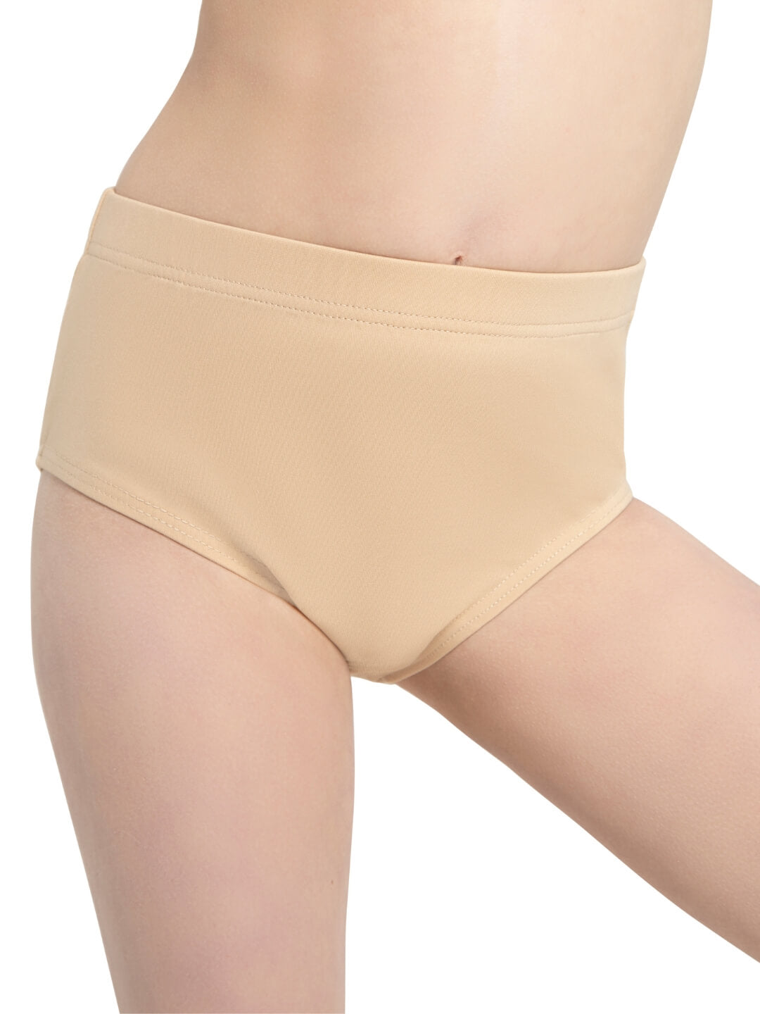 brief for girls, offering a comfortable and stylish fit - tan